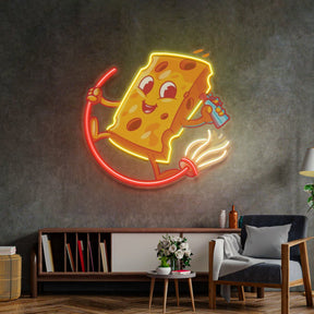 Yellow Sponge LED Neon Sign Light Pop Art