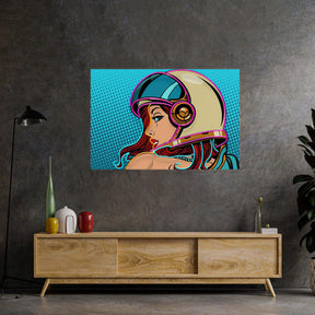 Astronaut Girl Led Neon Acrylic Artwork