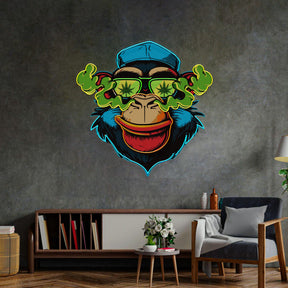 Flamboyant Monkey LED Neon Sign Light Pop Art