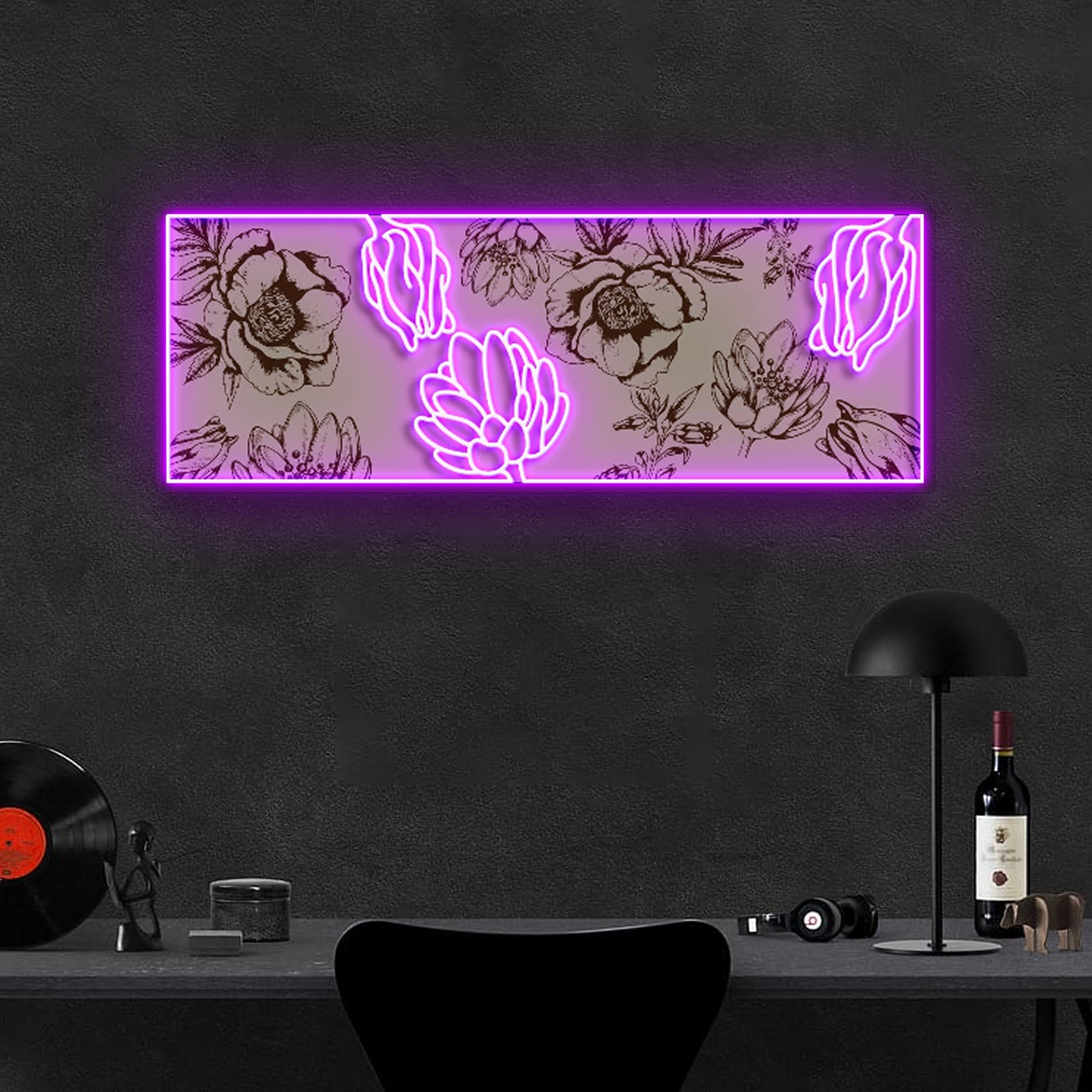"Flower Wall V1" Neon x Acrylic Artwork