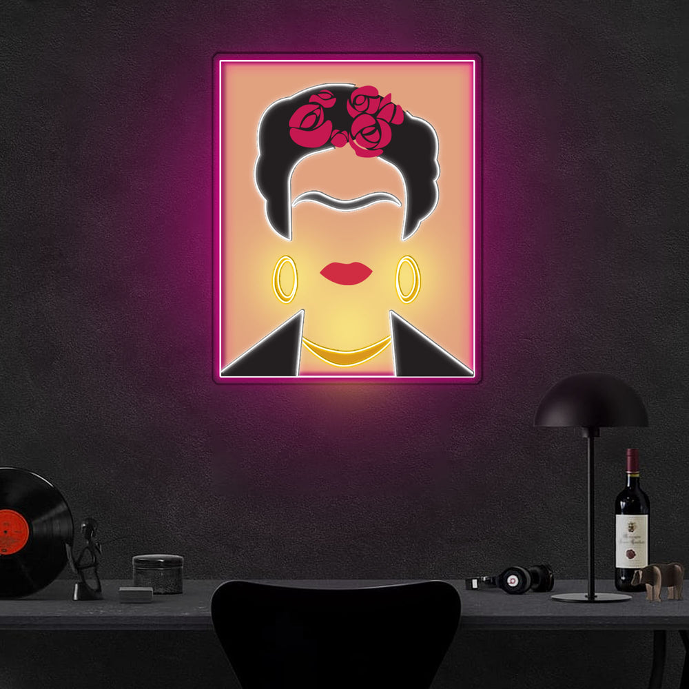 Frida Kahlo Neon Sign | Innovative and Attractive Creation