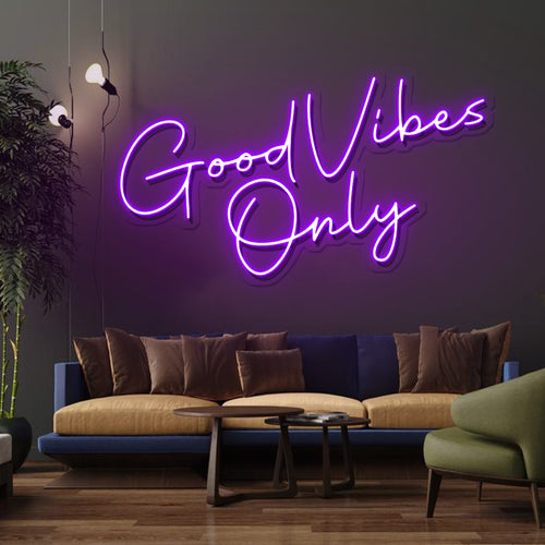 Good Vibes Only Neon