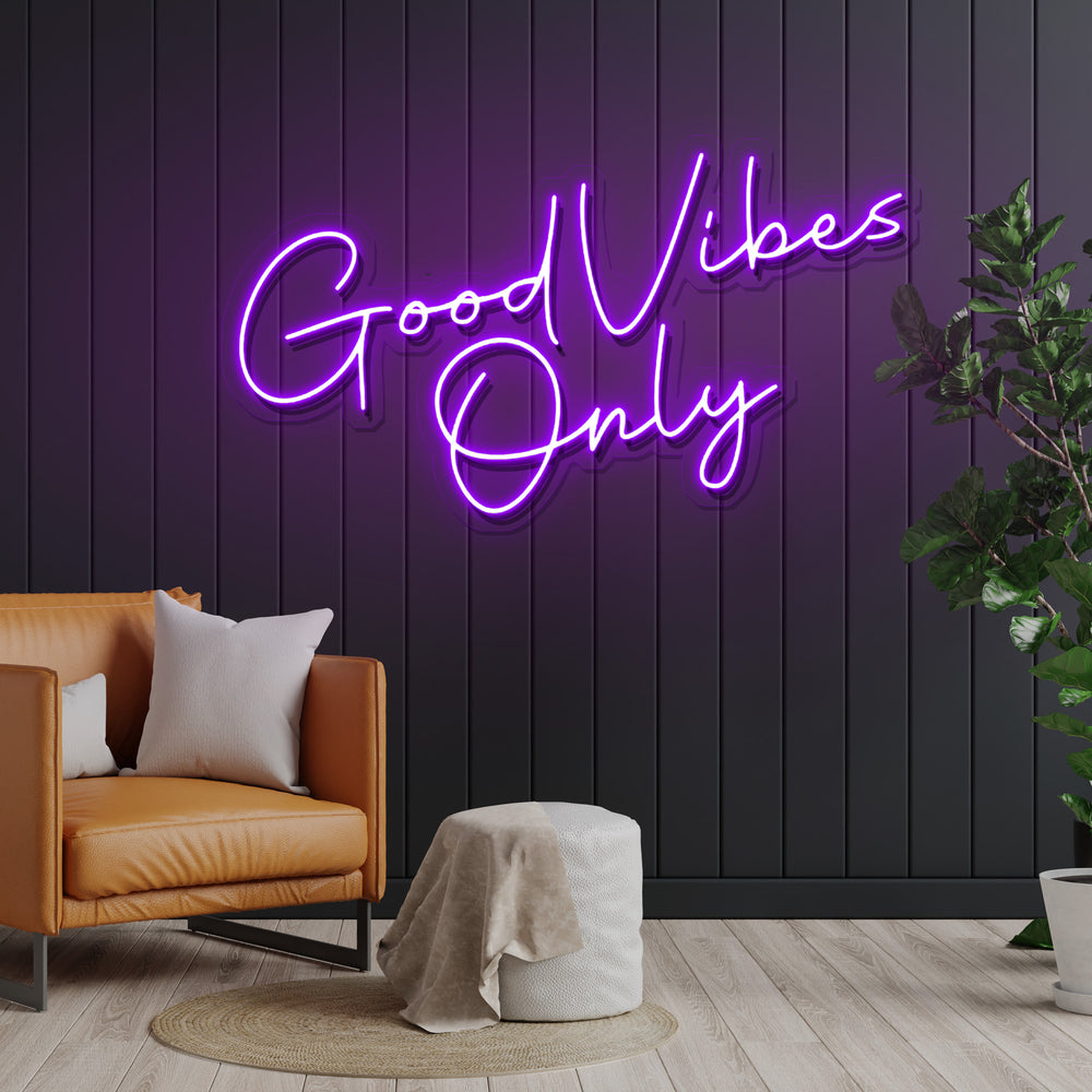 Good Vibes Only Neon