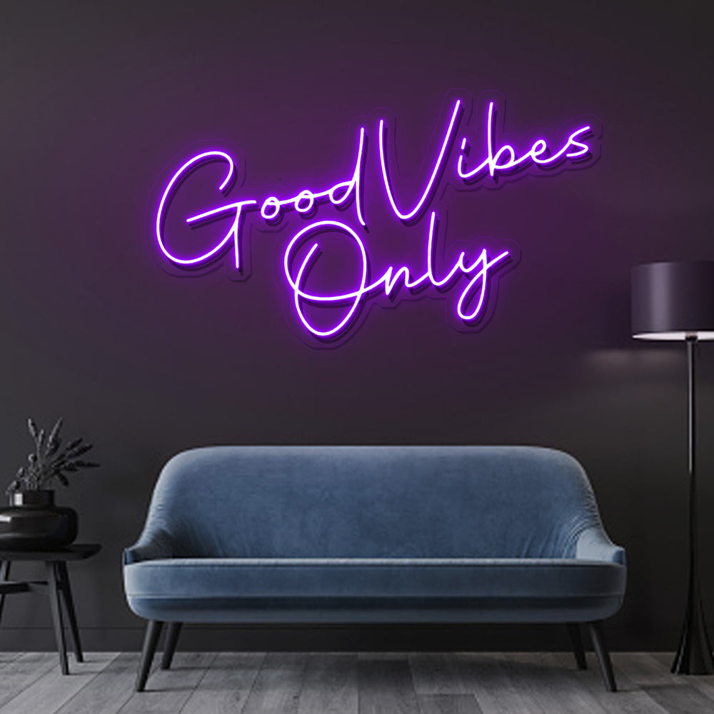 Good Vibes Only Neon