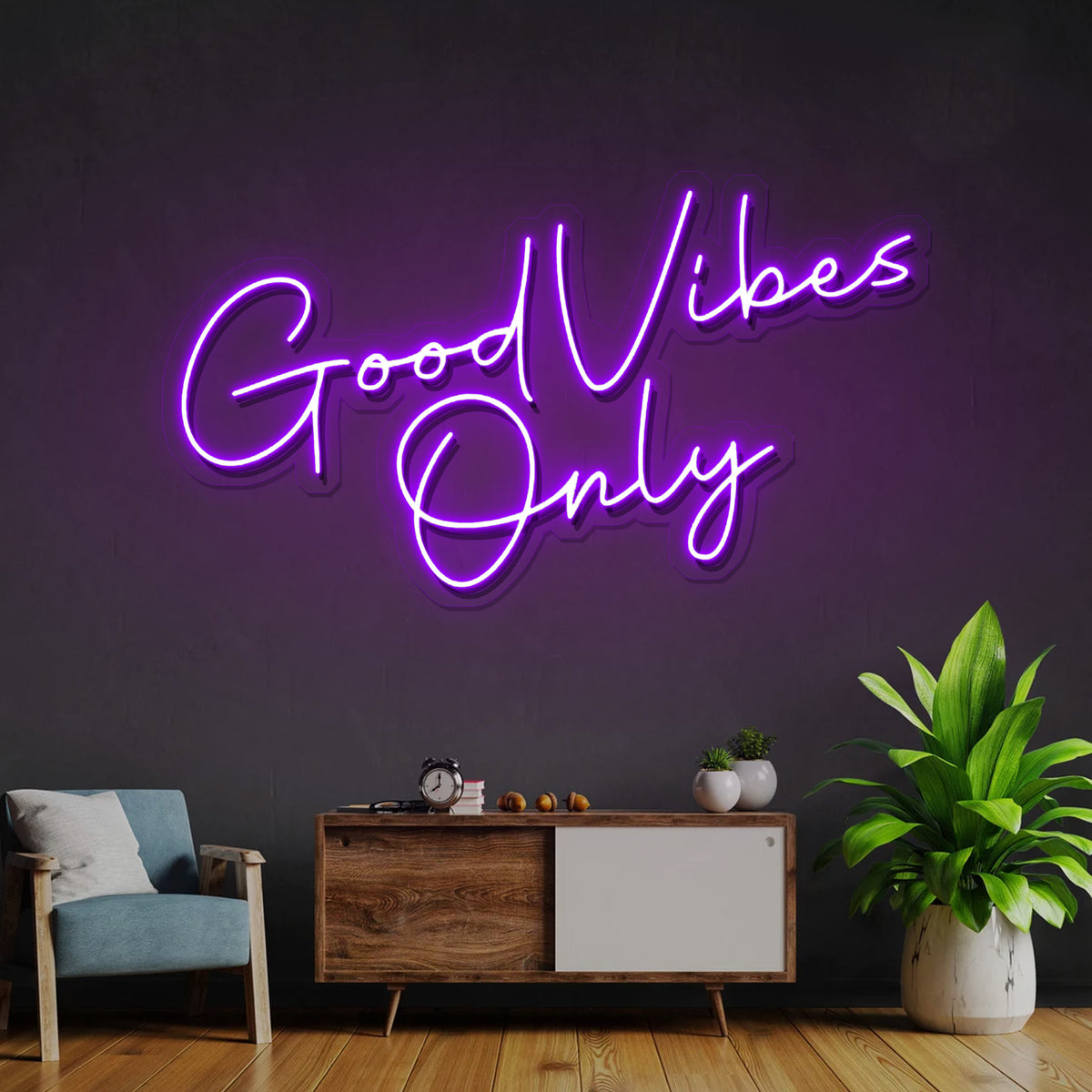 Good Vibes Only Neon