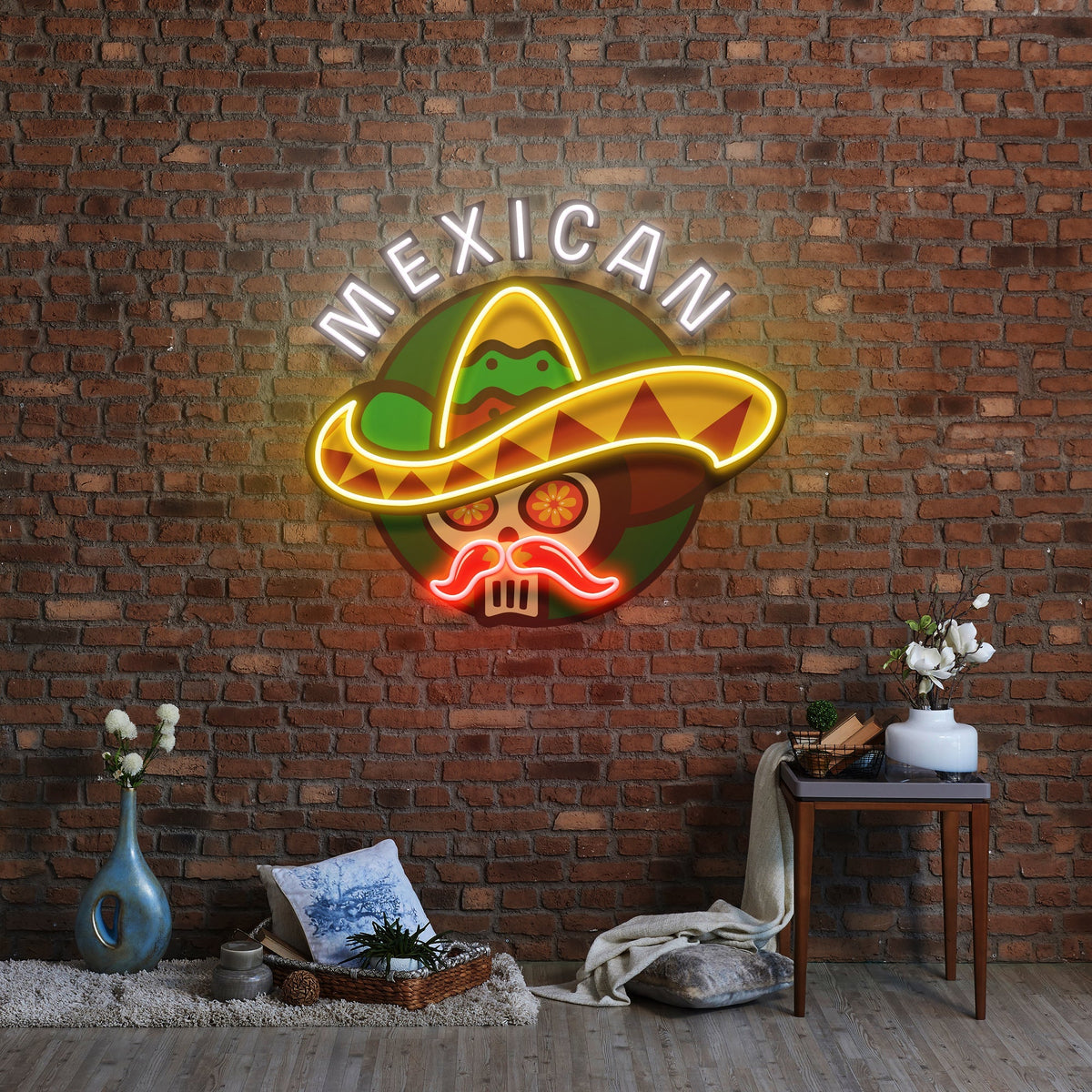 Mexico Restaurant Decor Artwork Led Neon Sign Light