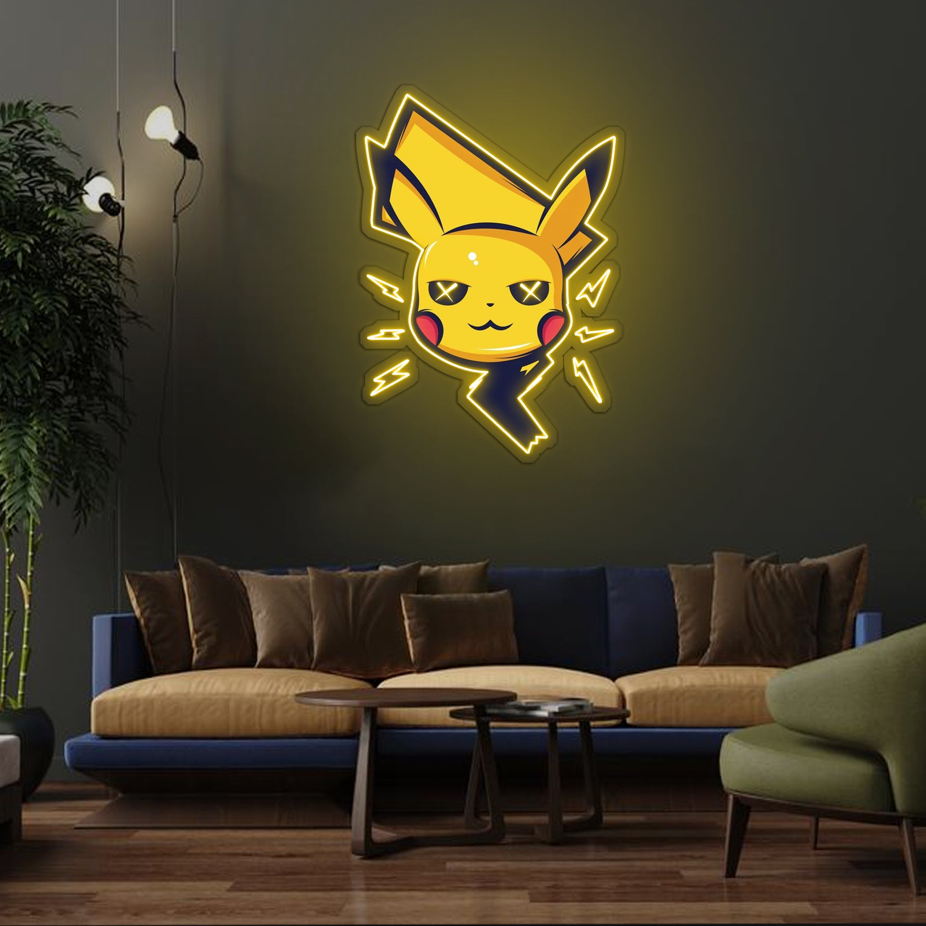 Pikachu NO25 Neon Sign x Acrylic Artwork
