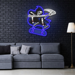 Reapers Neon Sign x Acrylic Artwork