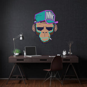 Spoiled Monkey Led Neon Acrylic Artwork