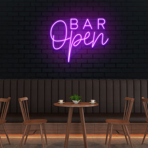 Bar Open Led Neon Sign Light