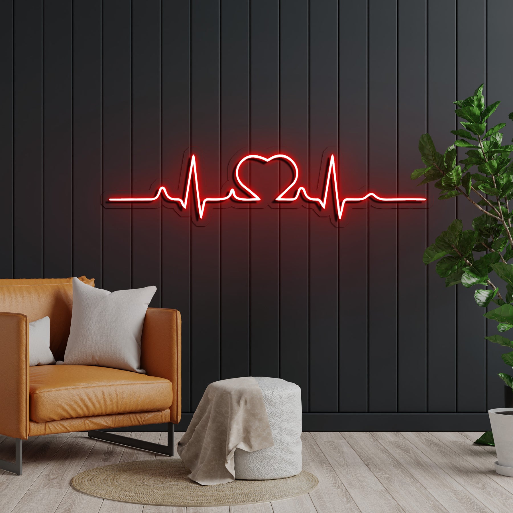 Buy Heartbeat Neon Sign Online In India - India