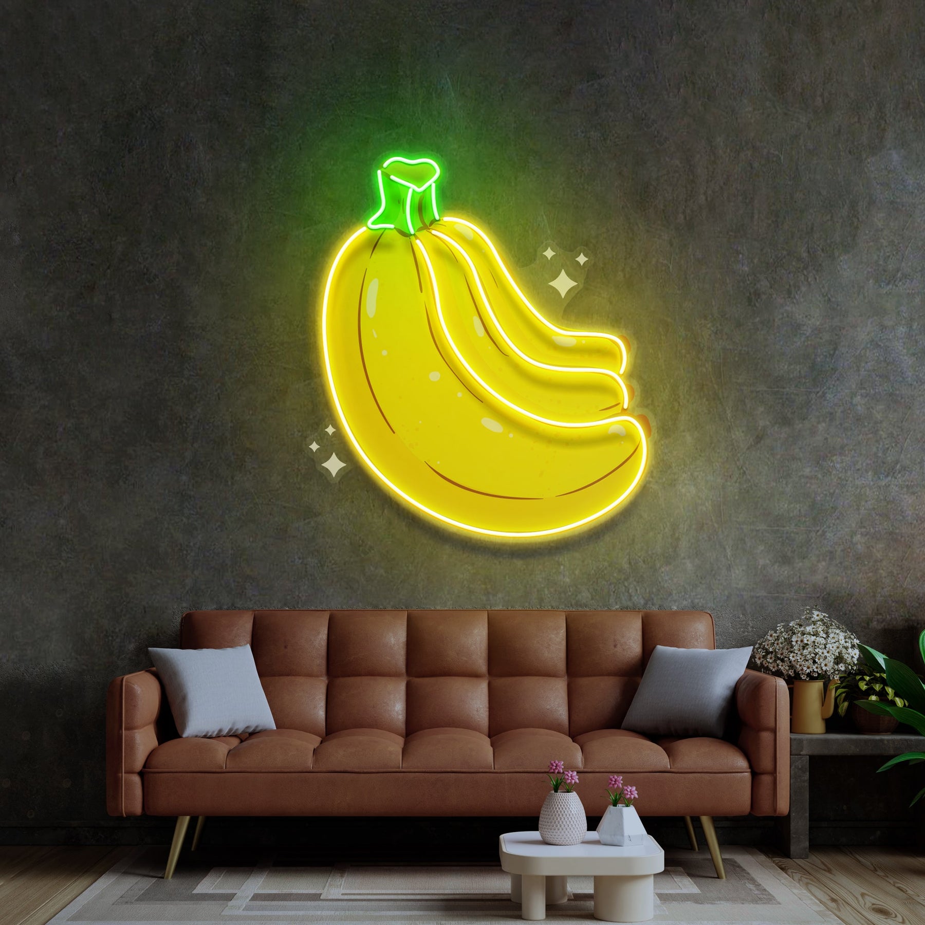 Bling Banana LED Neon Sign Light Pop Art