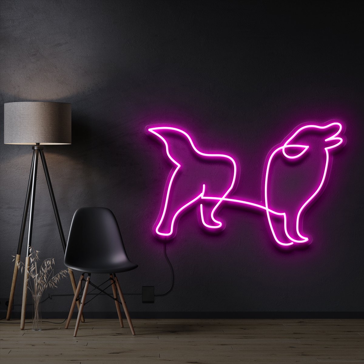 "Border Collie" Neon Sign