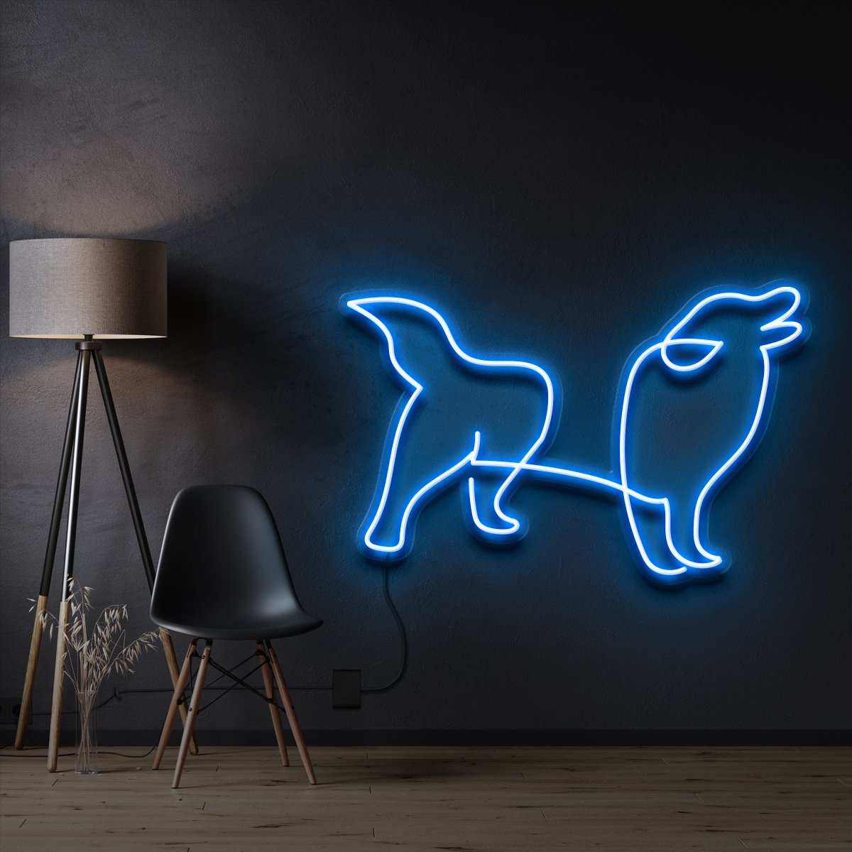 "Border Collie" Neon Sign