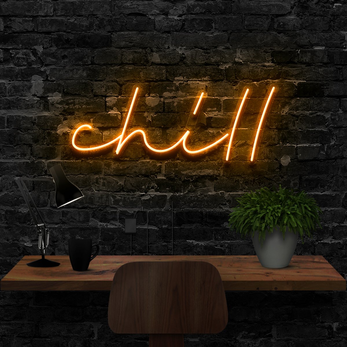 "Chill" Neon Sign