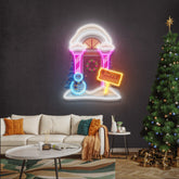 Christmas House Neon Sign