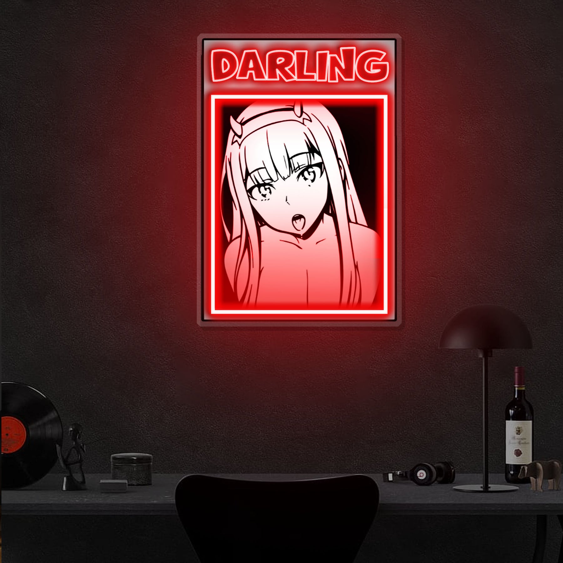 "Darling" Neon x Acrylic Artwork