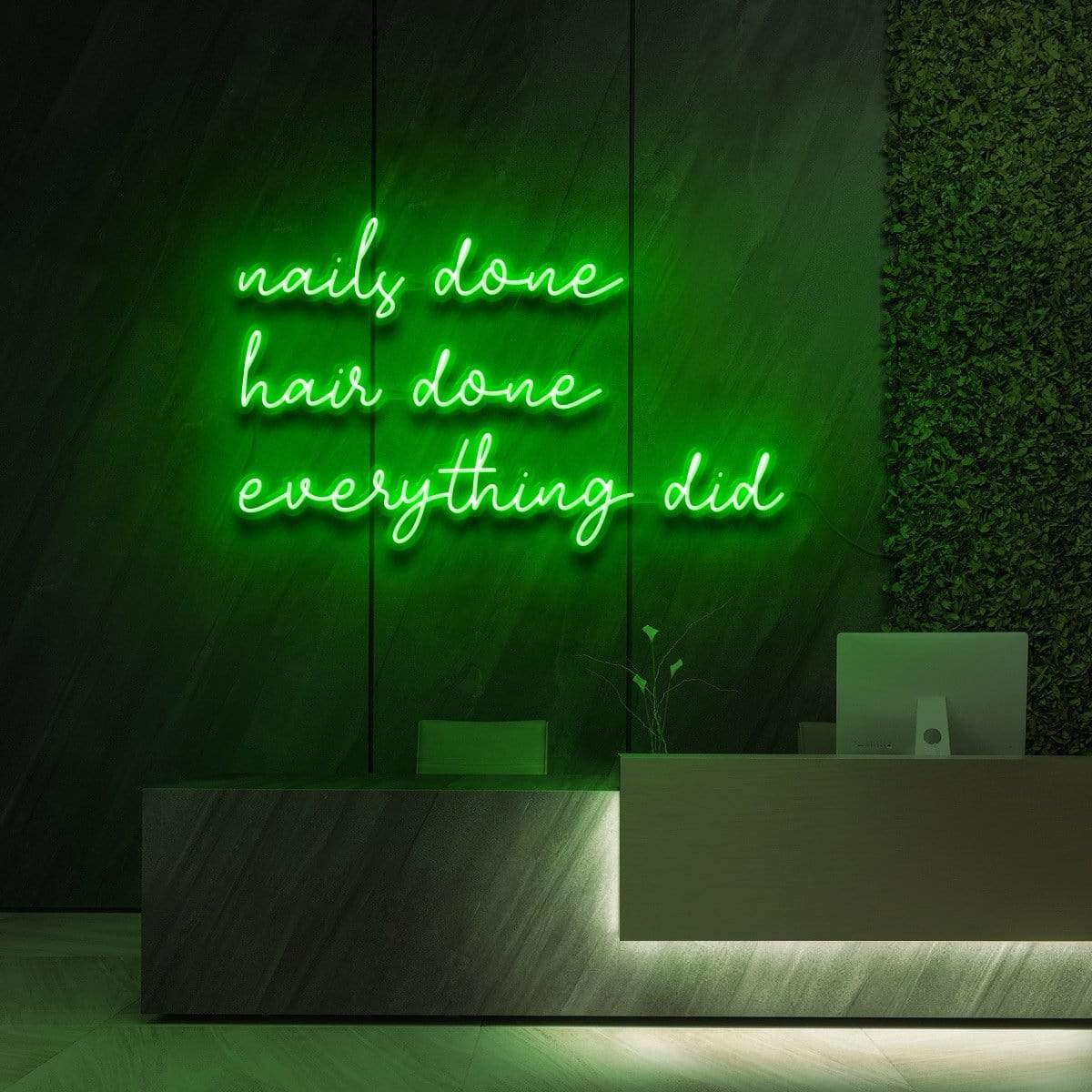 "Everything Did" Neon Sign for Beauty & Cosmetic Studios