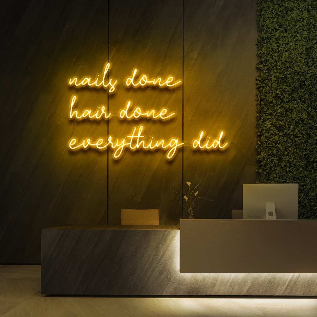 "Everything Did" Neon Sign for Beauty & Cosmetic Studios