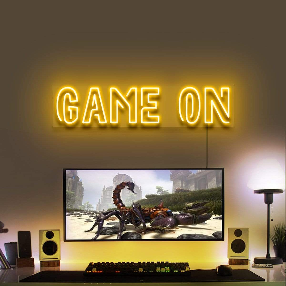 "Game On" Gaming Neon Sign