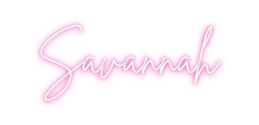 Custom Neon: Savannah
