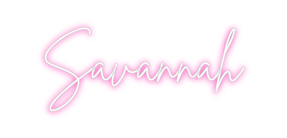 Custom Neon: Savannah