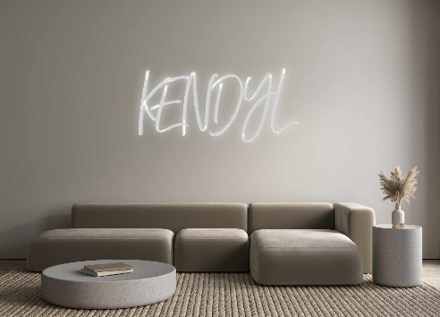 Custom Neon: KENDYL