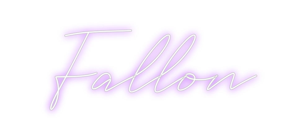 Custom Neon: Fallon