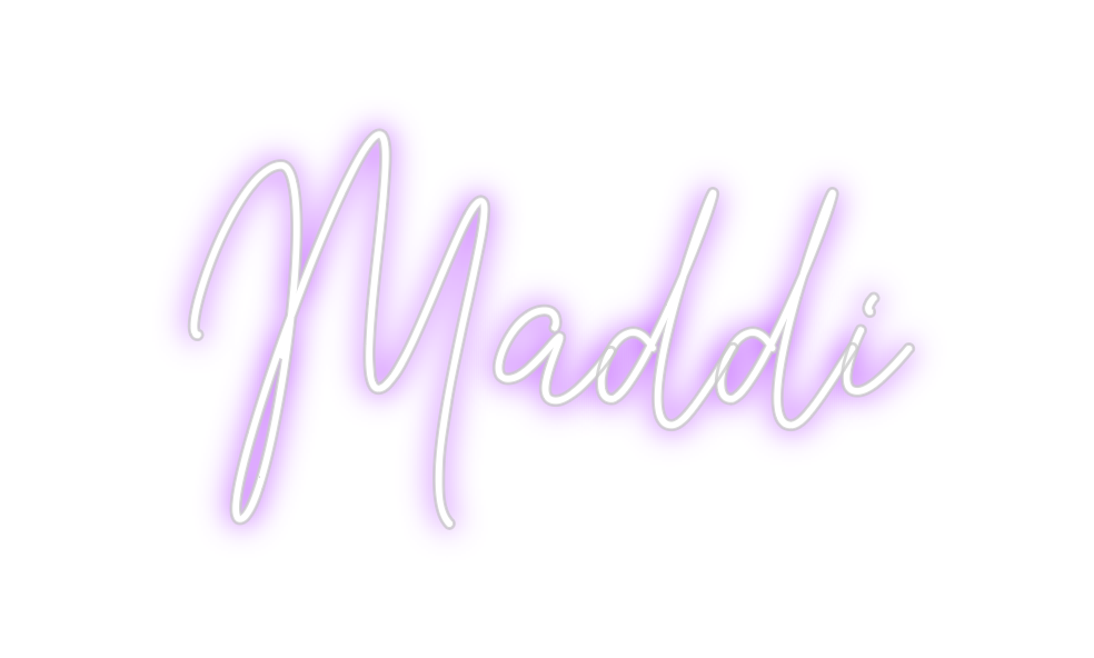 Custom Neon: Maddi