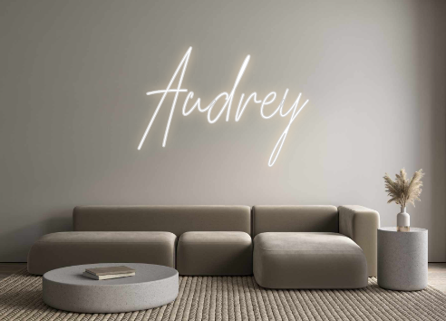 Custom Neon: Audrey