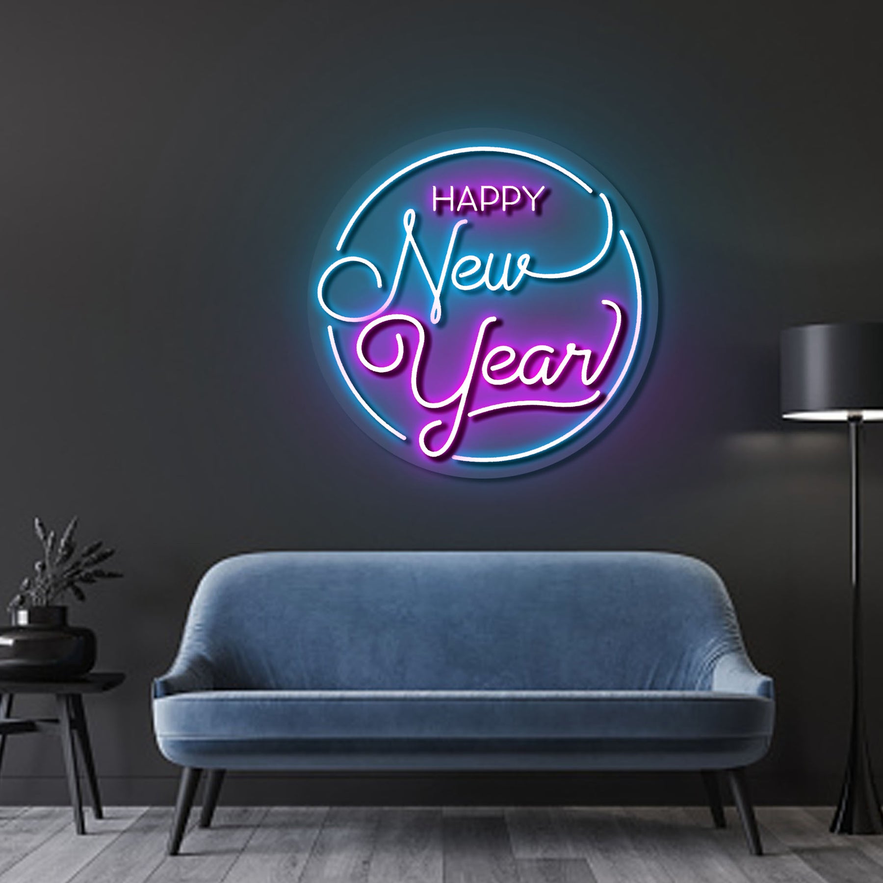 Happy New Year Neon Sign Led