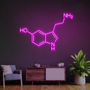 Serotonin Molecule
