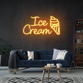 Ice Cream Led Neon Sign Light