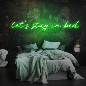 Let's Stay In Bed