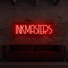 "Inkmasters" Neon Sign for Tattoo Parlours