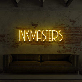 "Inkmasters" Neon Sign for Tattoo Parlours