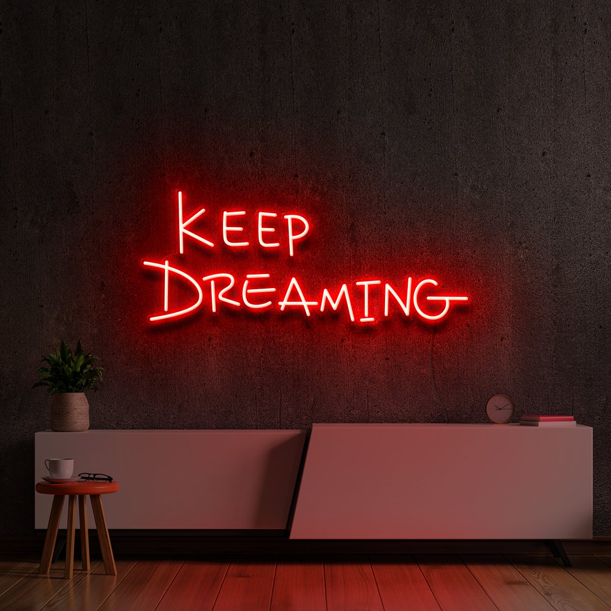 "Keep Dreaming" Neon Sign