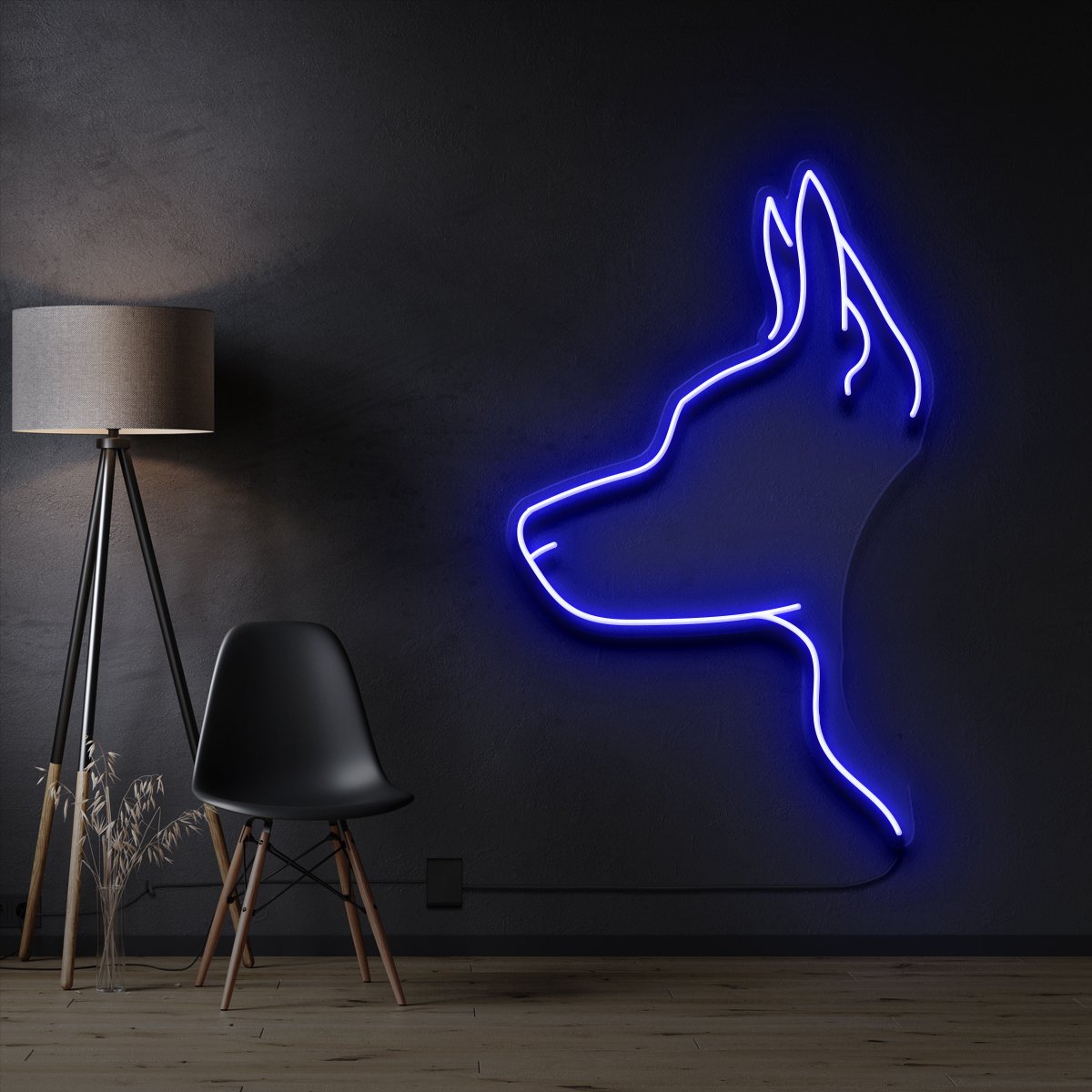 "Kelpie Dog" Neon Sign