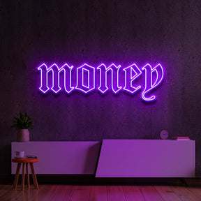 "Money" Neon Sign