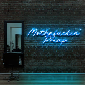"Mothafuckin' Primp" Neon Sign for Hair Salons & Barbershops