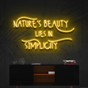 Nature's Beauty Lies In Simplicity