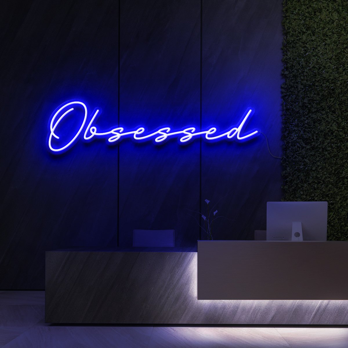 "Obsessed" Neon Sign for Beauty & Cosmetic Studios