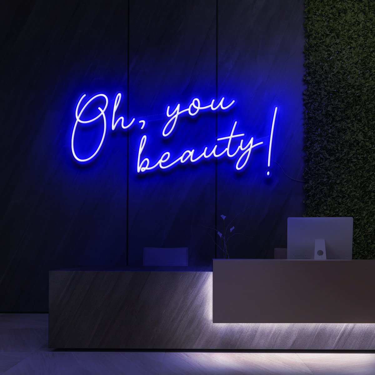 "Oh, You Beauty!" Neon Sign for Beauty & Cosmetic Studios