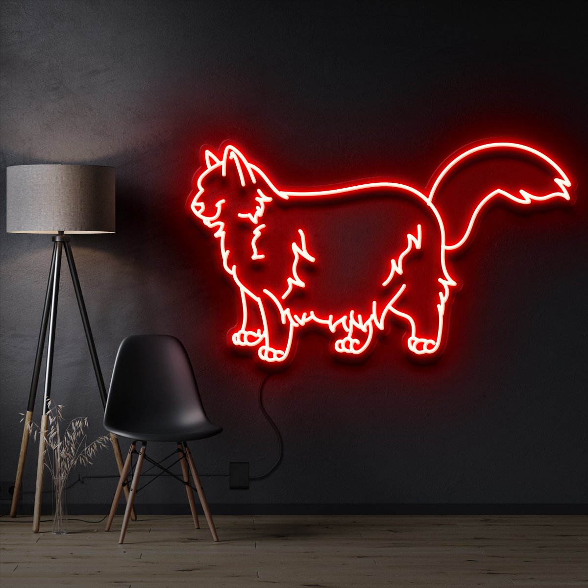 Anime Ragdoll Cat Neon Sign | Best Choice For Cat Lover – Orant Neon