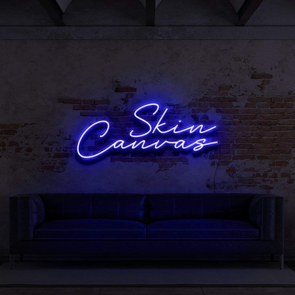 "Skin Canvas" Neon Sign for Tattoo Parlours
