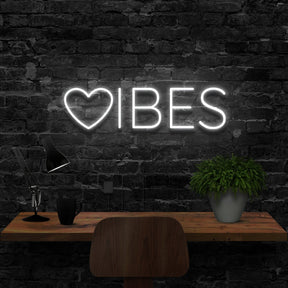 "VIBES" Neon Sign