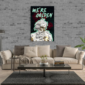 "We're Golden" Neon x Acrylic Artwork