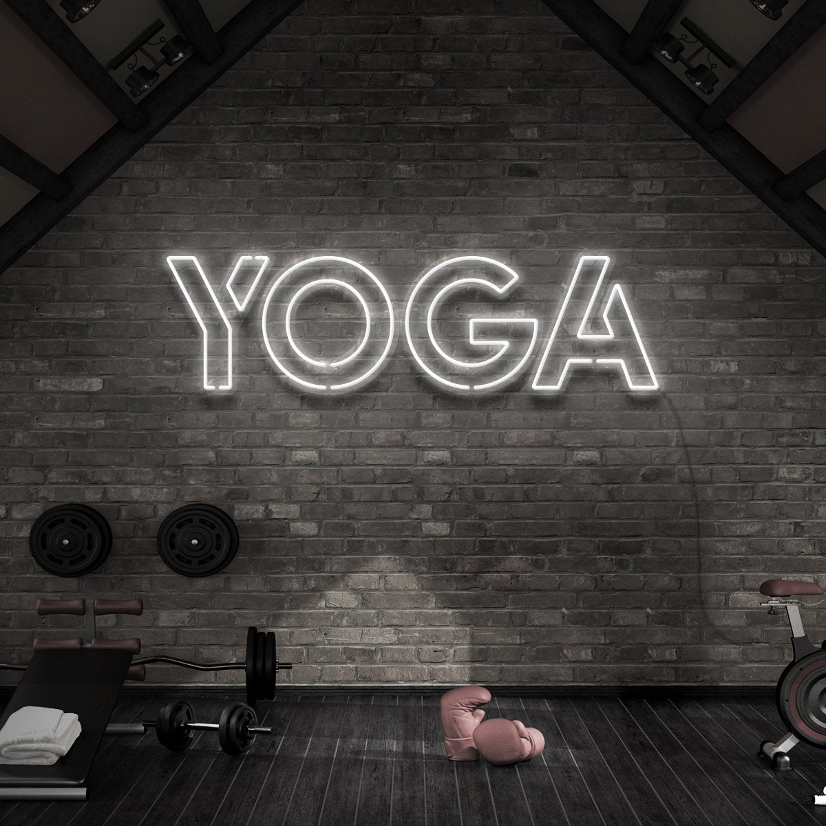 "Yoga" Neon Sign for Gyms & Fitness Studios