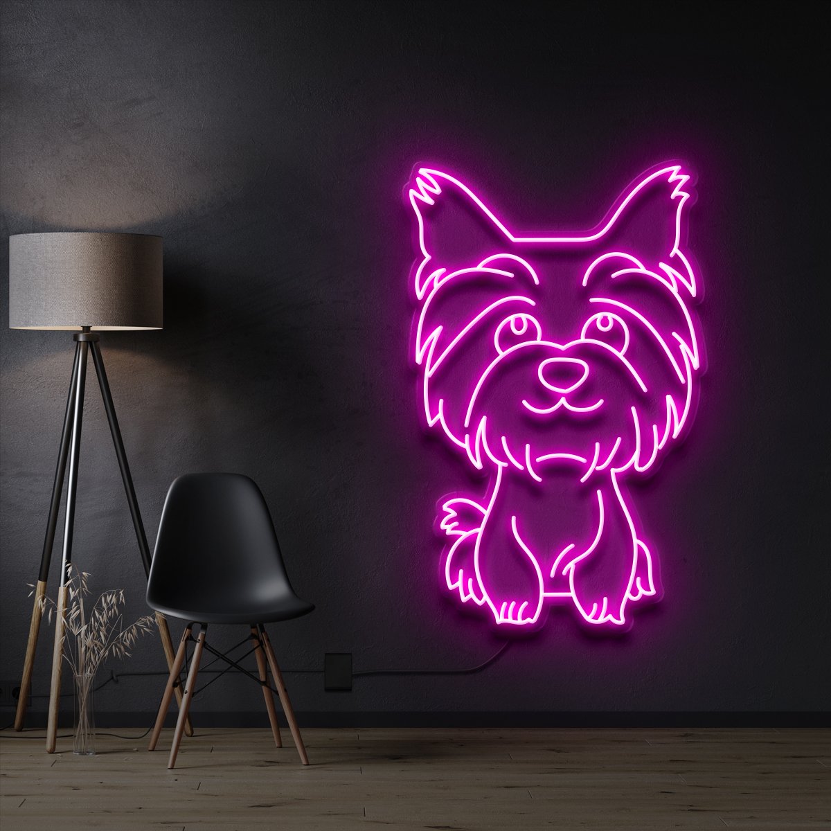 "Yorkshire terrier Puppy" Neon Sign